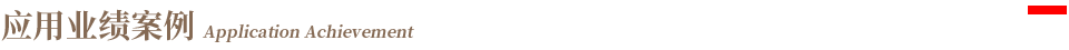 標(biāo)題-應(yīng)用業(yè)績案例