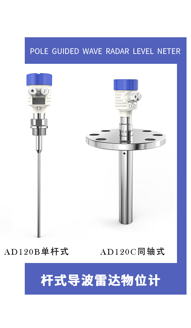 桿式導(dǎo)波雷達物位計