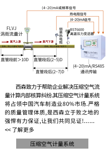 壓縮空氣計(jì)量系統(tǒng)