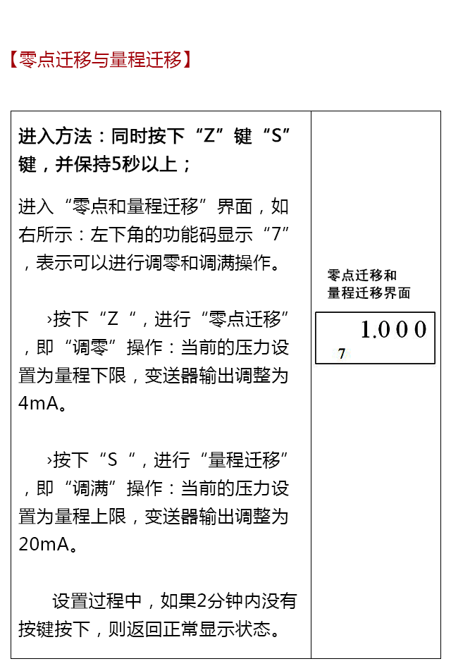 BST6800系列壓力變送器設(shè)置操作說(shuō)明書(shū)