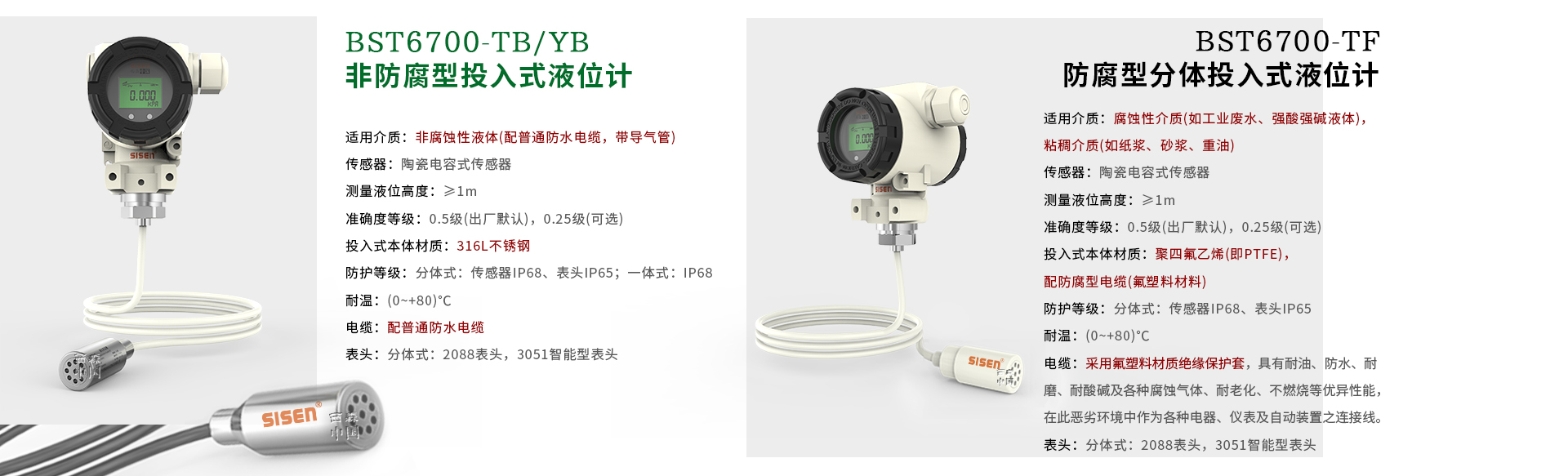 BST6700投入式液位計(jì)